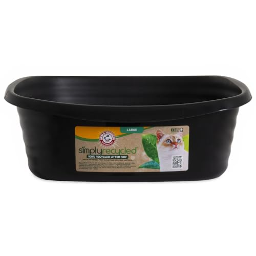 Arm & Hammer Large Sifting Cat Litter Box with Microban