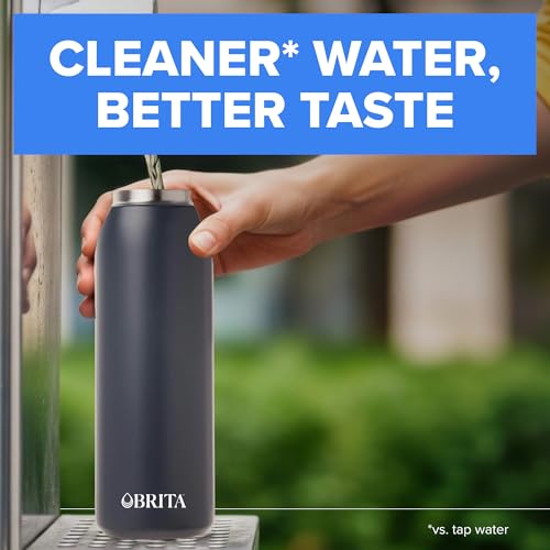 Brita Stainless Steel Insulated Filtering Water Bottle