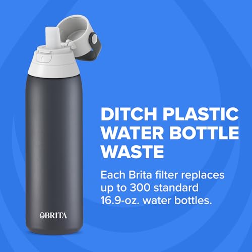 Brita Stainless Steel Insulated Filtering Water Bottle