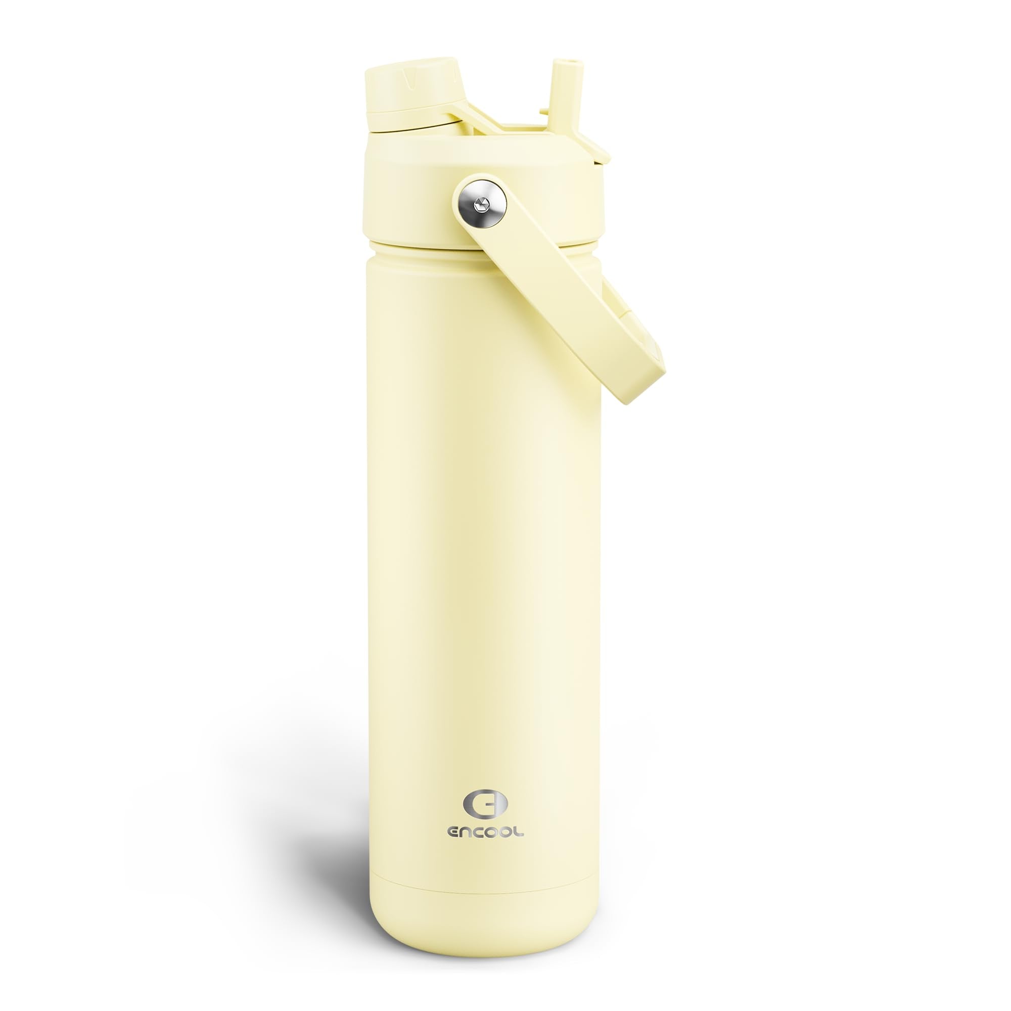 ENCOOL Insulated Dog Water Bottle with Built-In Straw