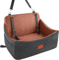 Wooaidagg Memory Foam Dog Car Seat for Dogs Up to 55 lb