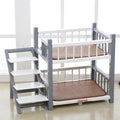 KLGHNMJ Washable Four-Season Wooden Pet Bed and Kennel