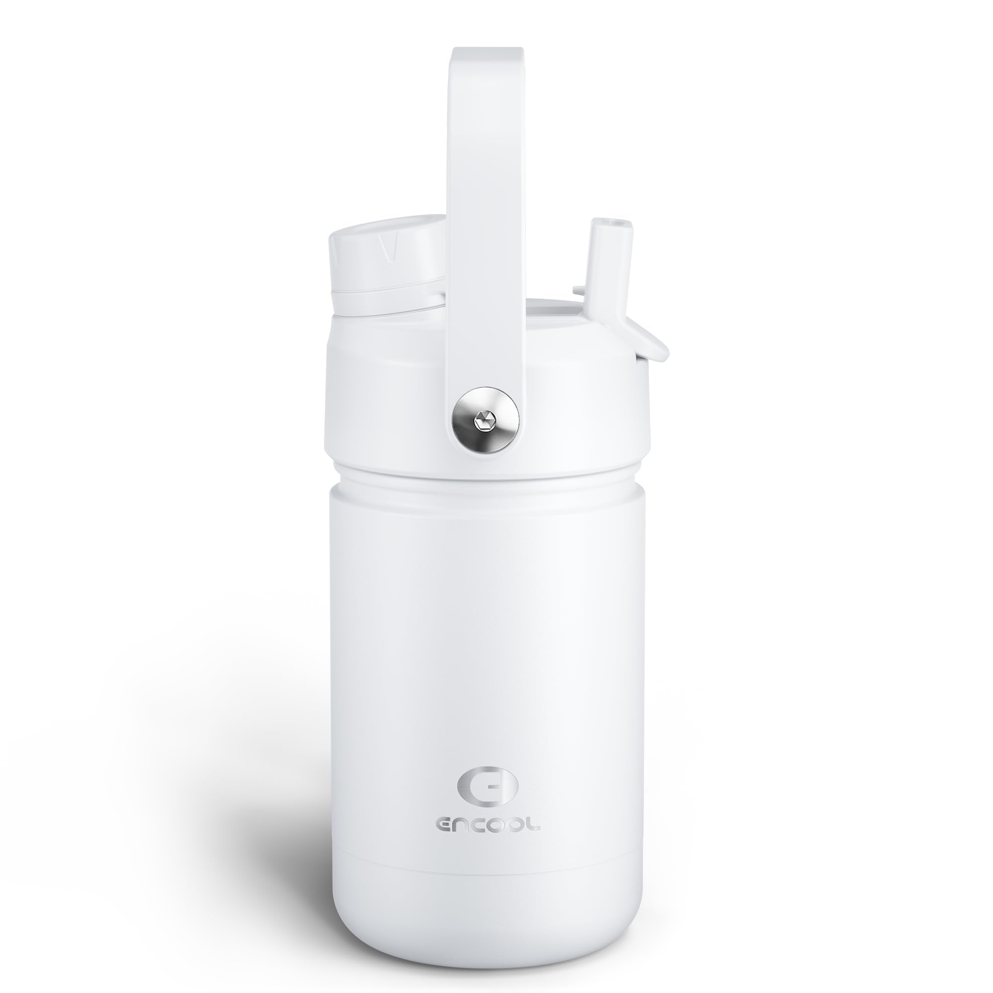 ENCOOL Insulated Dog Water Bottle with Built-In Straw