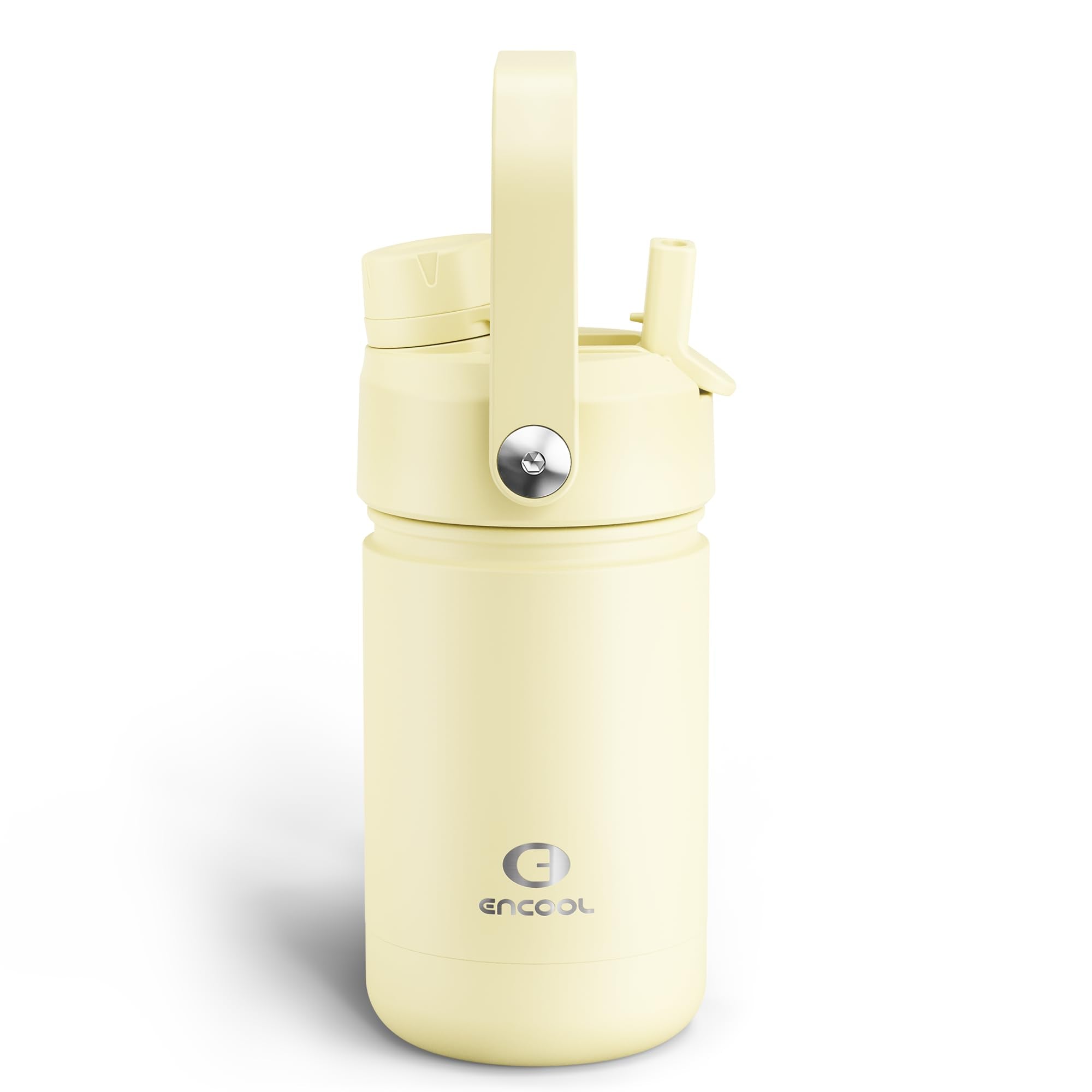 ENCOOL Insulated Dog Water Bottle with Built-In Straw