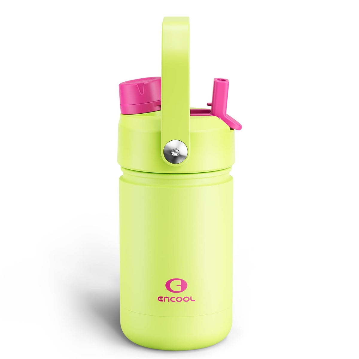 ENCOOL Insulated Dog Water Bottle with Built-In Straw