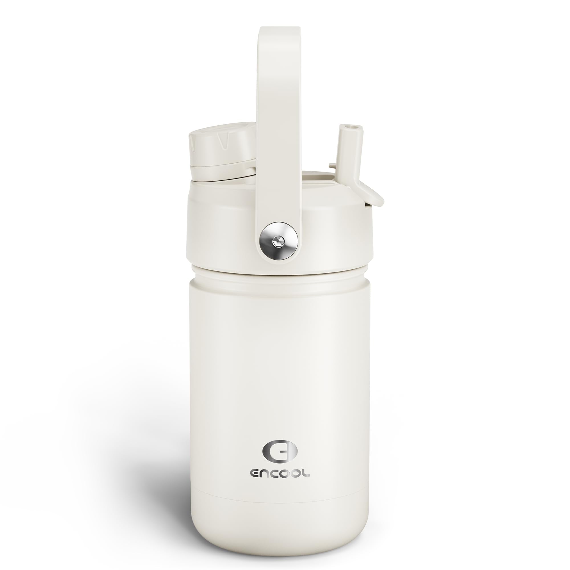 ENCOOL Insulated Dog Water Bottle with Built-In Straw