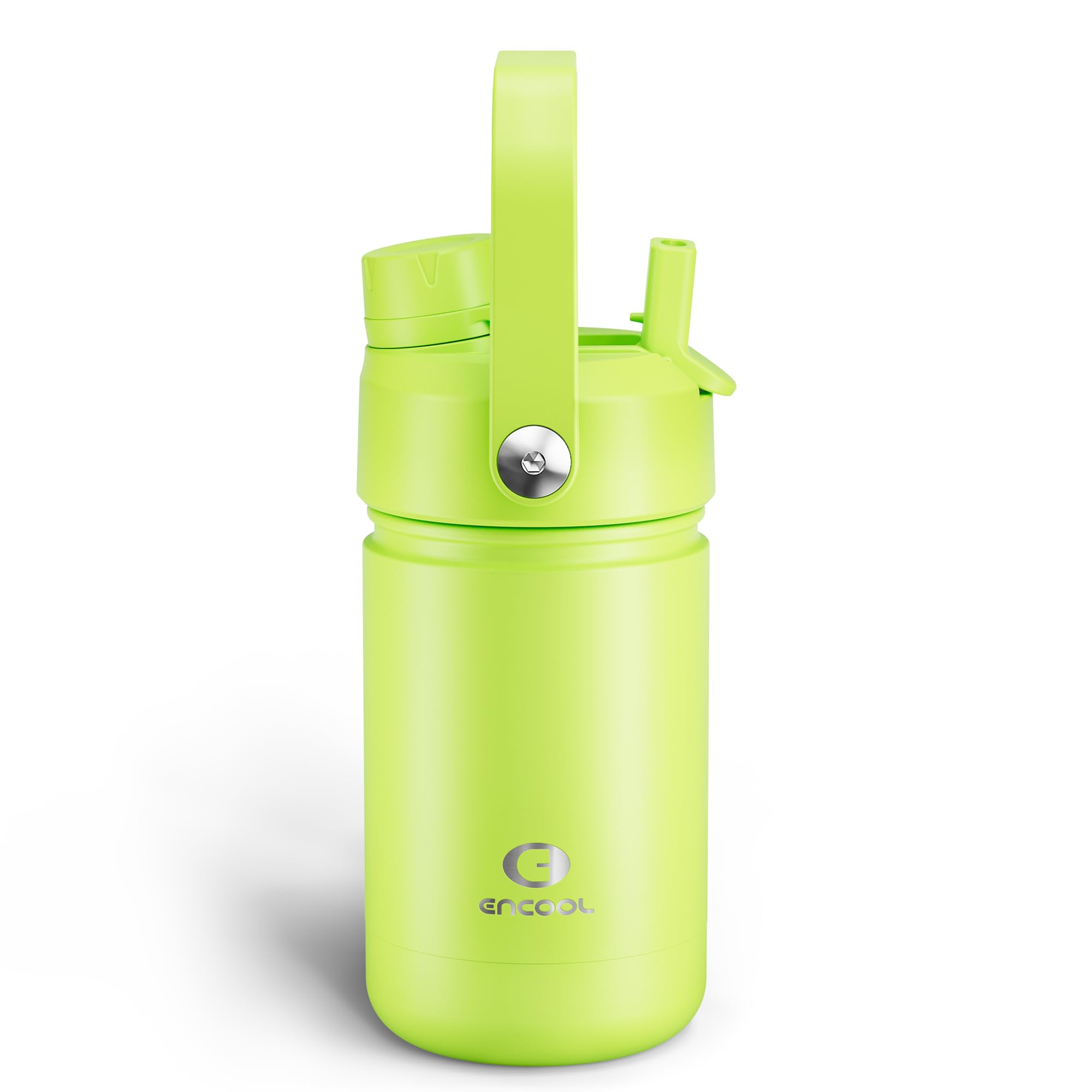 ENCOOL Insulated Dog Water Bottle with Built-In Straw