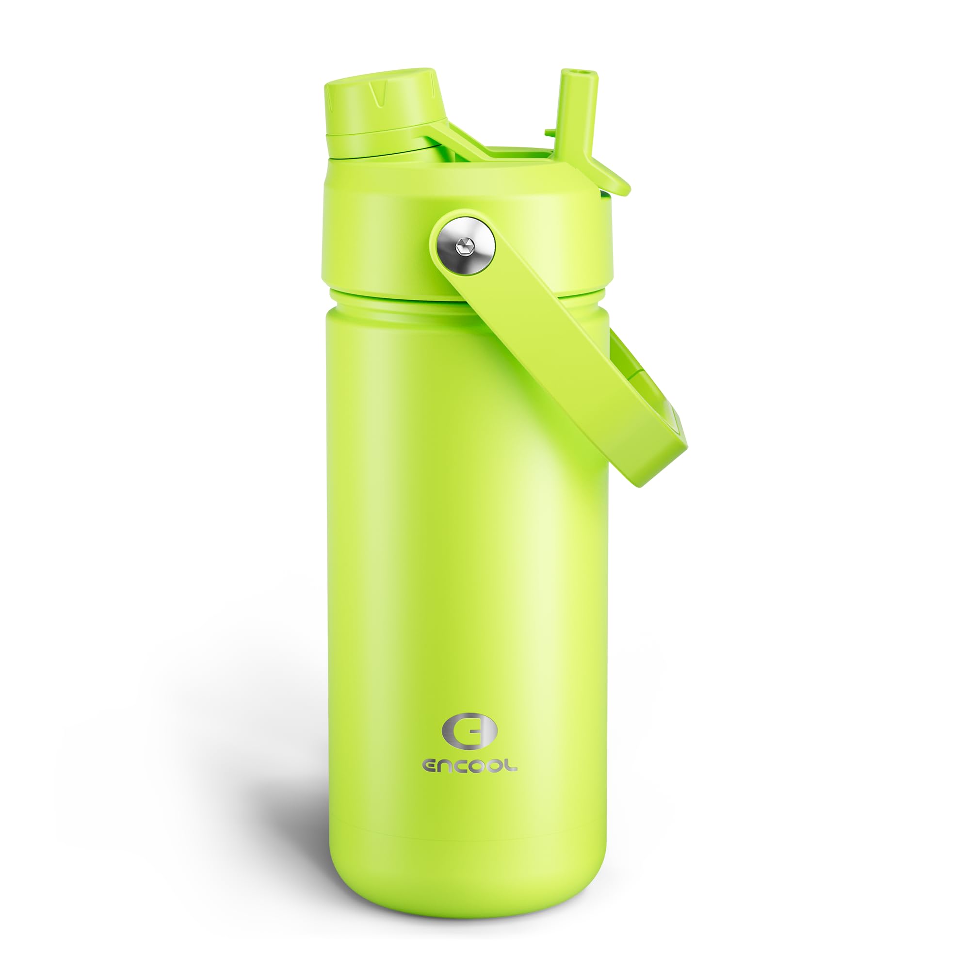 ENCOOL Insulated Dog Water Bottle with Built-In Straw