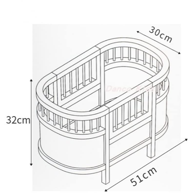 KLGHNMJ Wooden Pet Bed House for Dogs and Cats