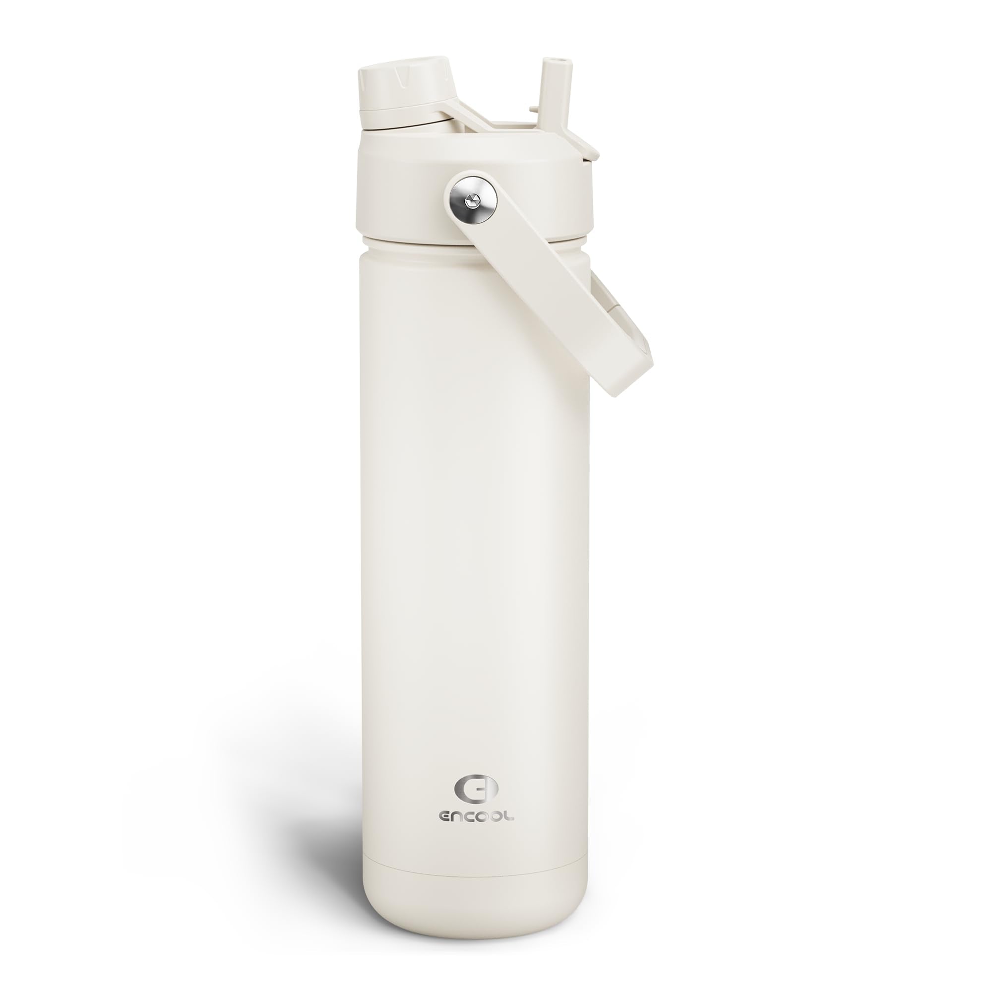 ENCOOL Insulated Dog Water Bottle with Built-In Straw