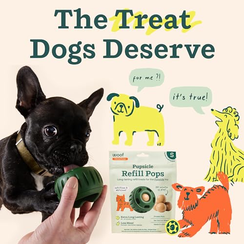 WOOF Pupsicle Peanut Butter and Beef Refill Treat Pops