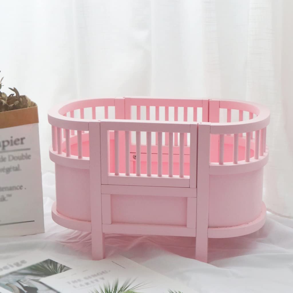KLGHNMJ Wooden Pet Bed House for Dogs and Cats
