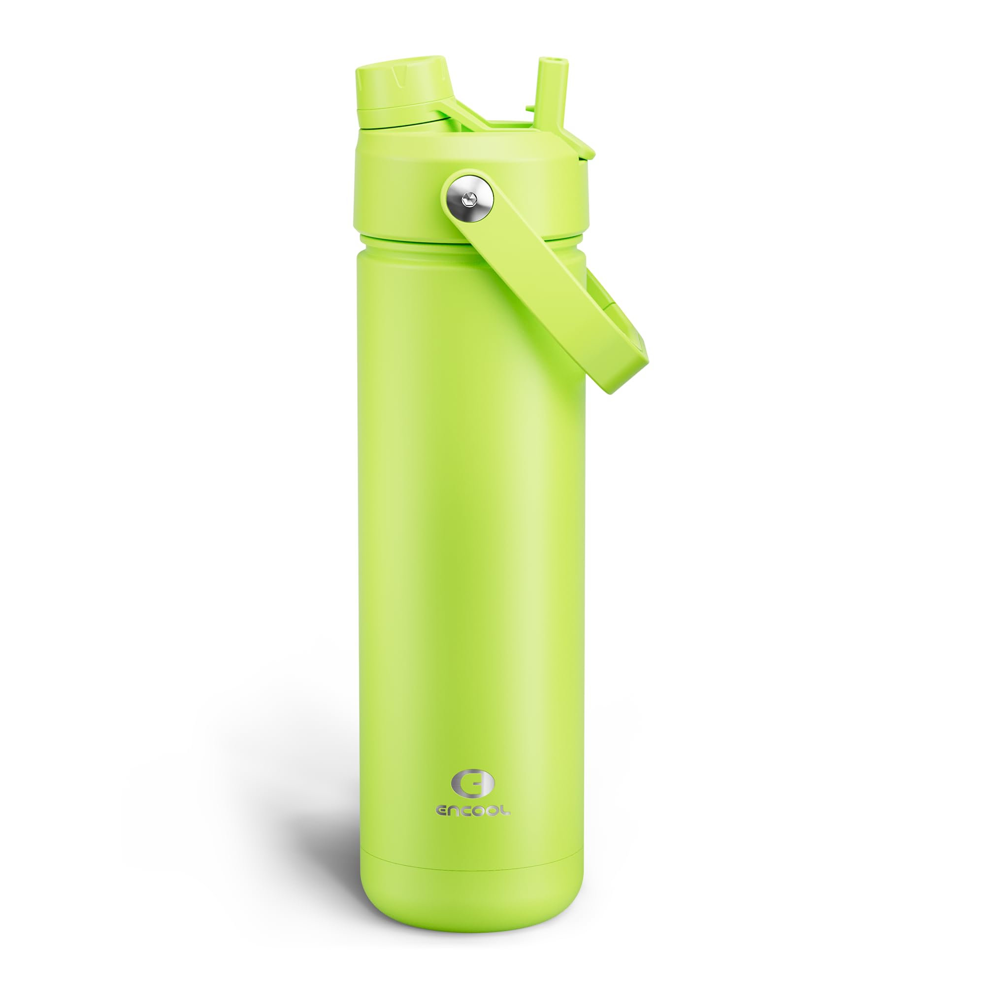 ENCOOL Insulated Dog Water Bottle with Built-In Straw