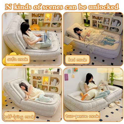 CUIYMXSC Adjustable Human-Sized Dog Bed and Lounge Chair