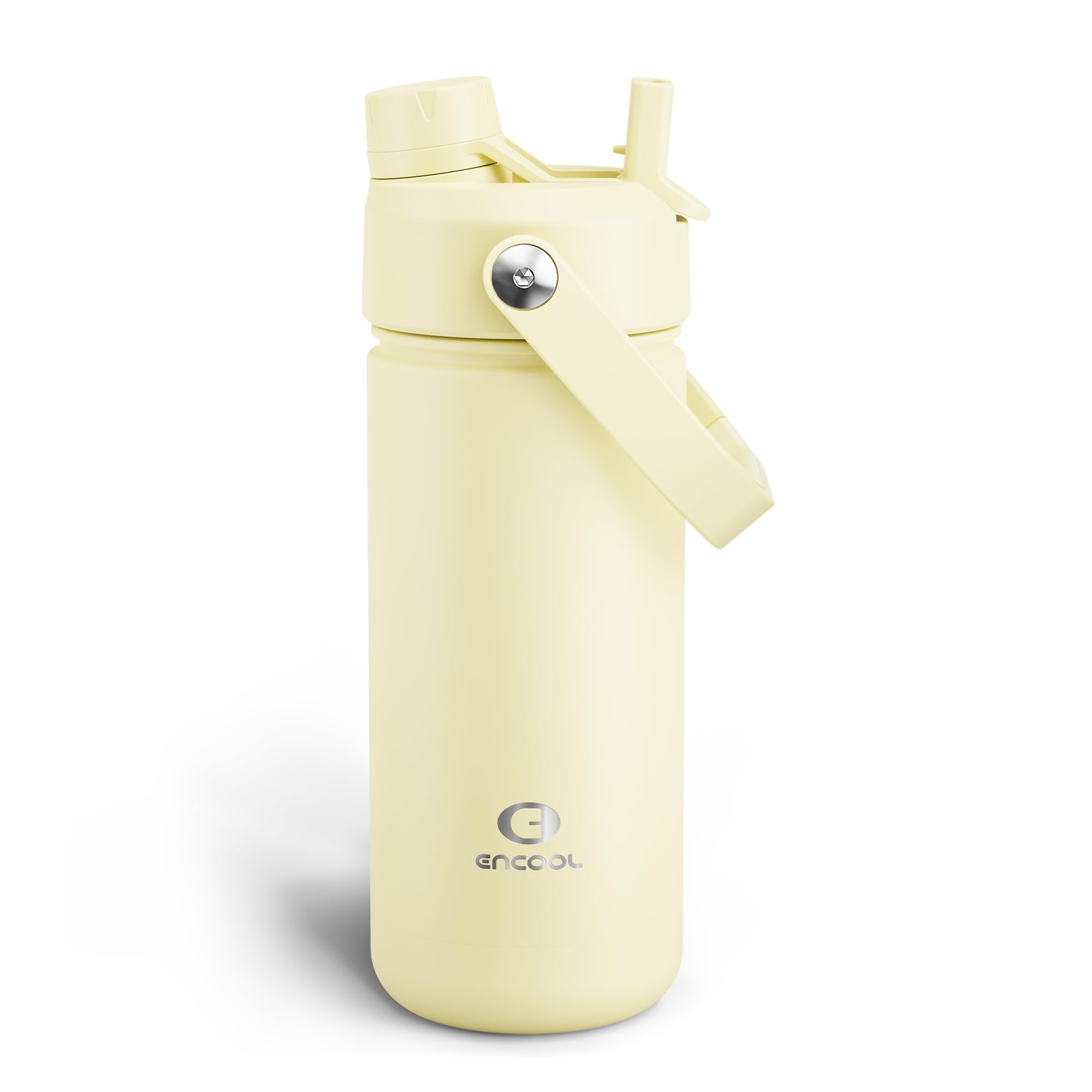 ENCOOL Insulated Dog Water Bottle with Built-In Straw