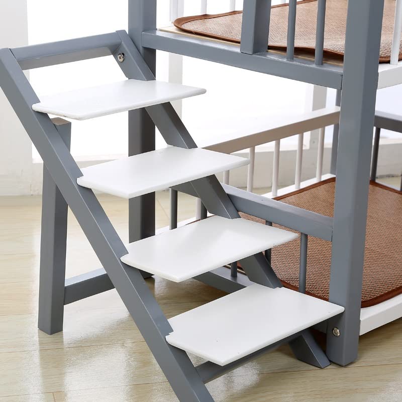 KLGHNMJ Washable Four-Season Wooden Pet Bed and Kennel