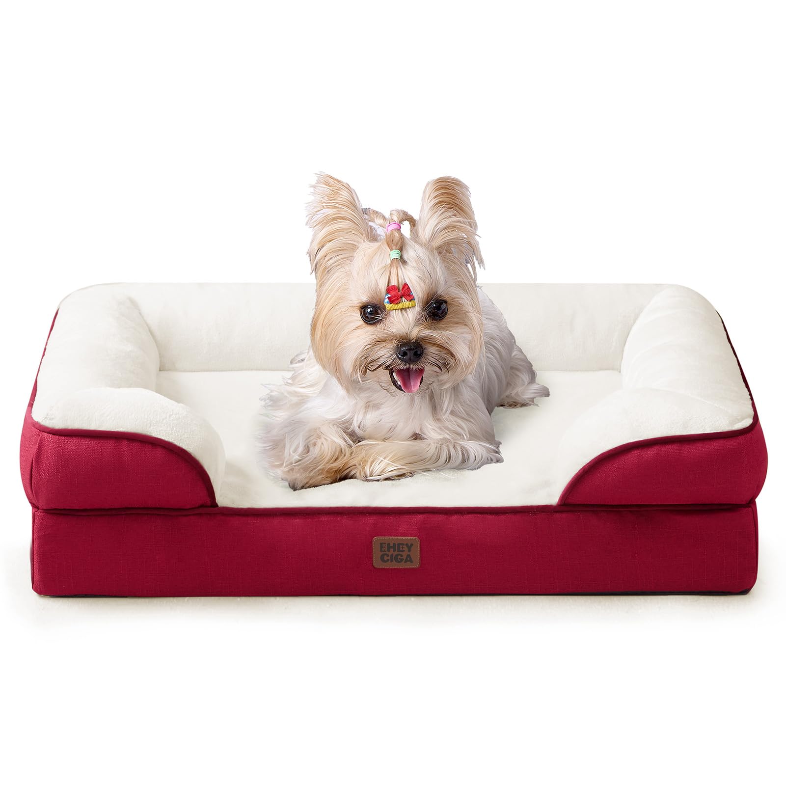 EHEYCIGA Waterproof Orthopedic Memory Foam Dog Bed