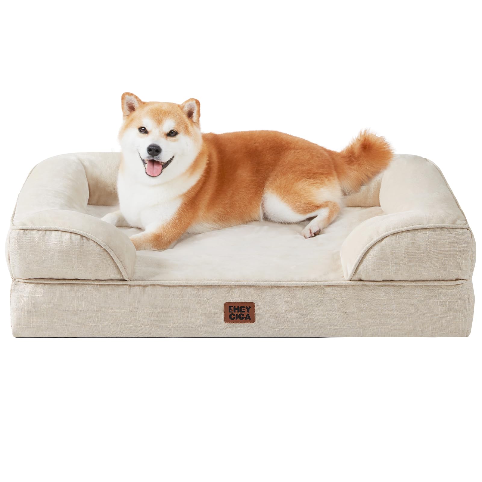 EHEYCIGA Waterproof Orthopedic Memory Foam Dog Bed
