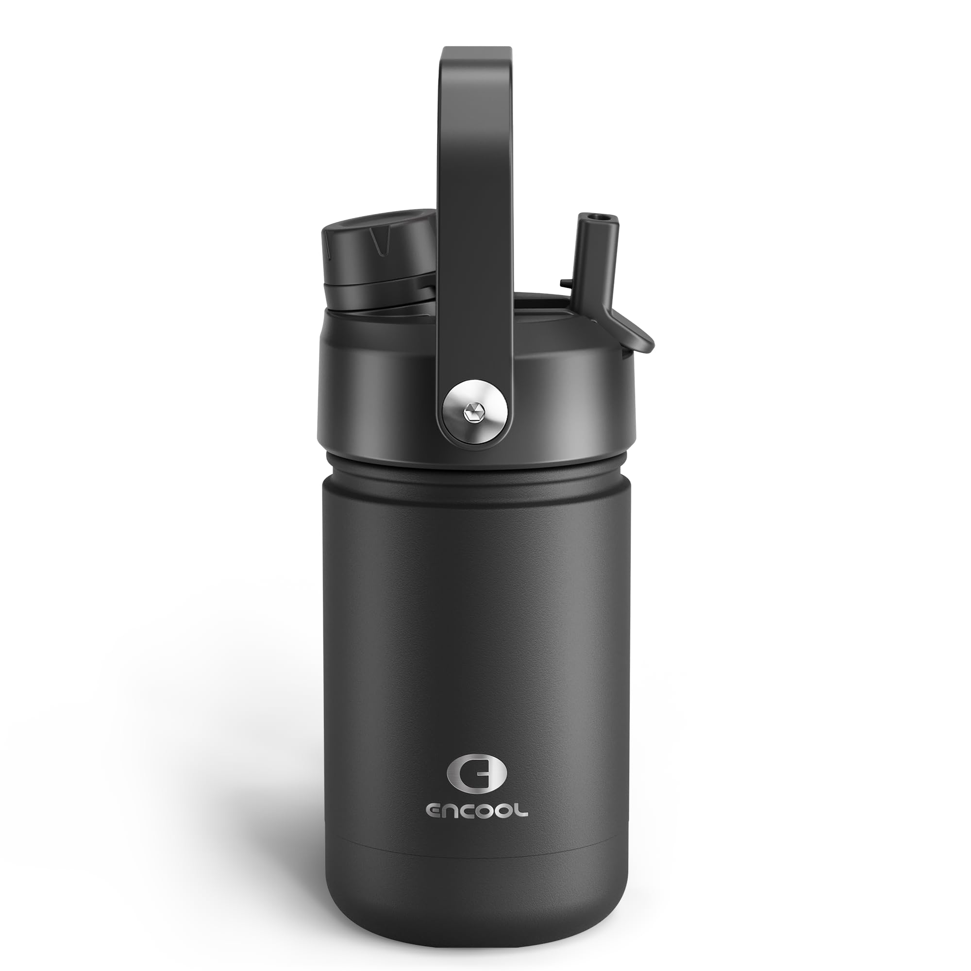 ENCOOL Insulated Dog Water Bottle with Built-In Straw