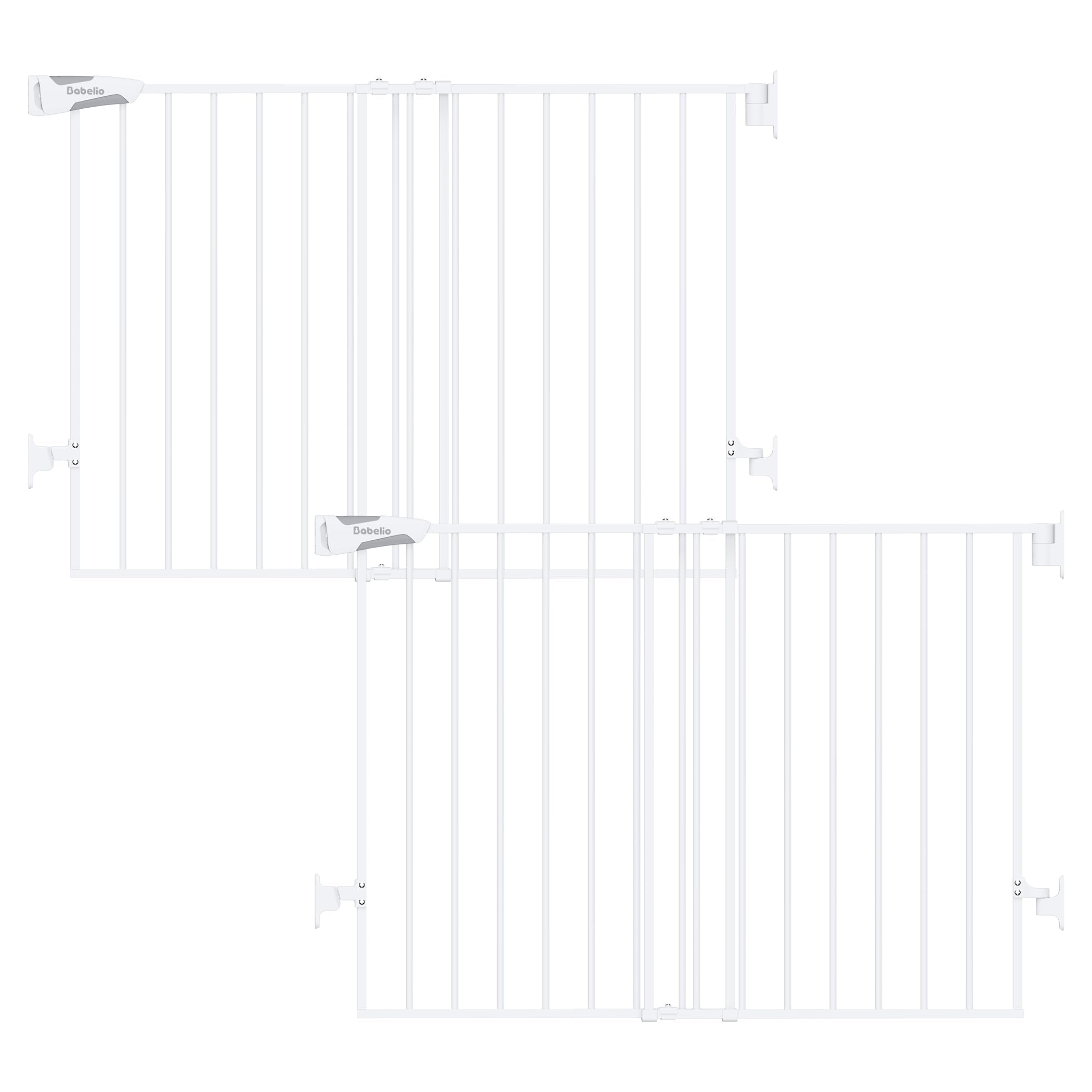 Babelio Auto-Close Hardware-Mounted Dog Safety Gate
