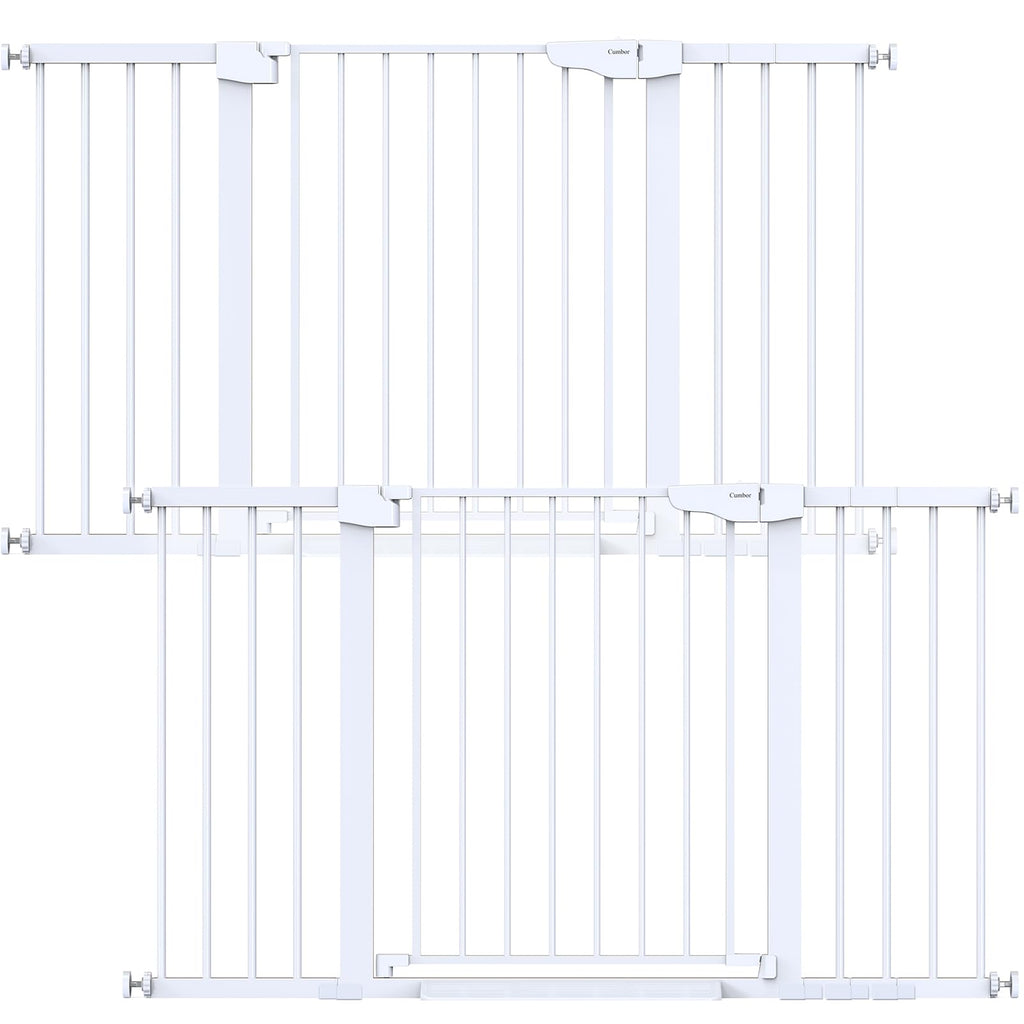 Cumbor 4-Pack Extra-Tall Auto-Close Dog Gates