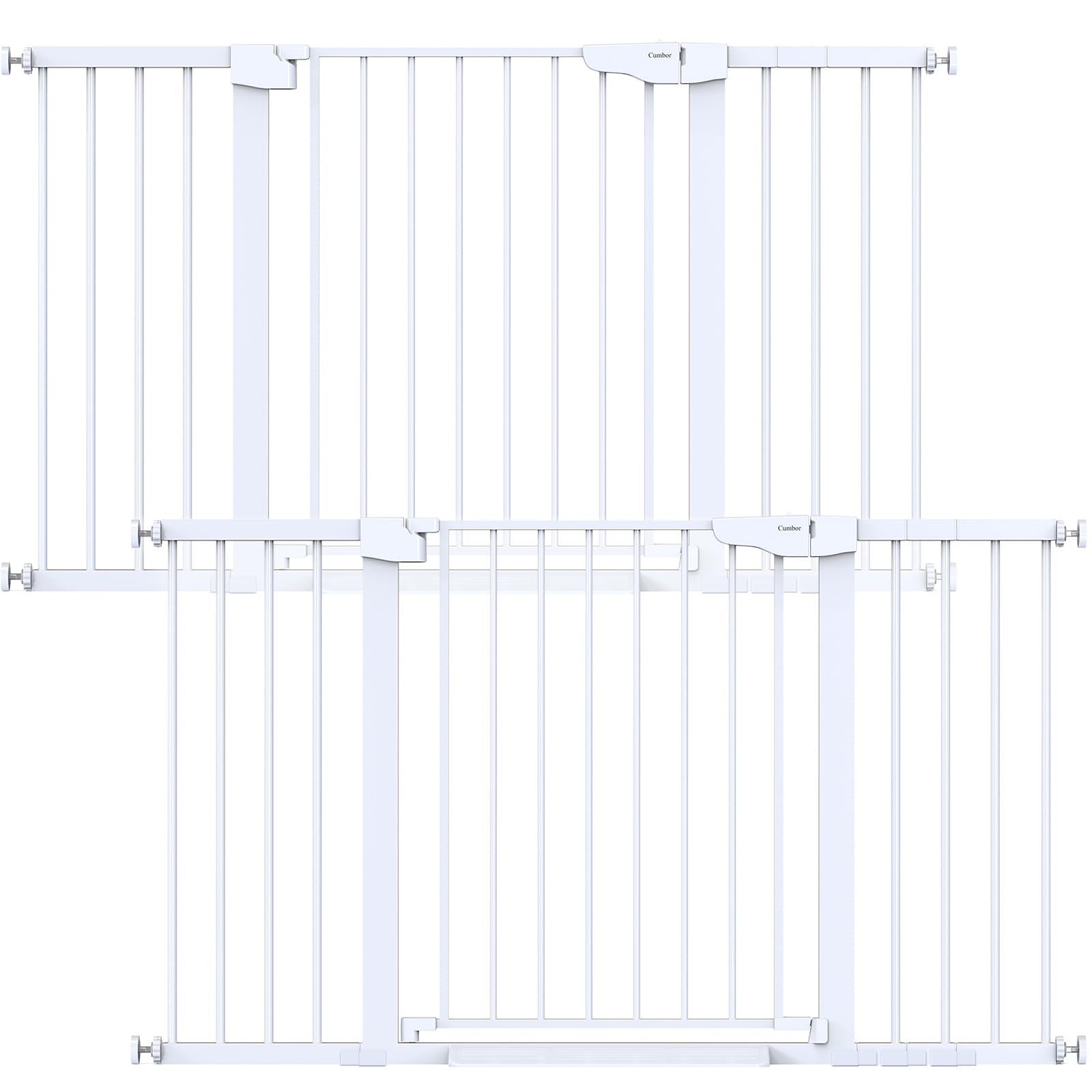 Cumbor 4-Pack Extra-Tall Auto-Close Dog Gates