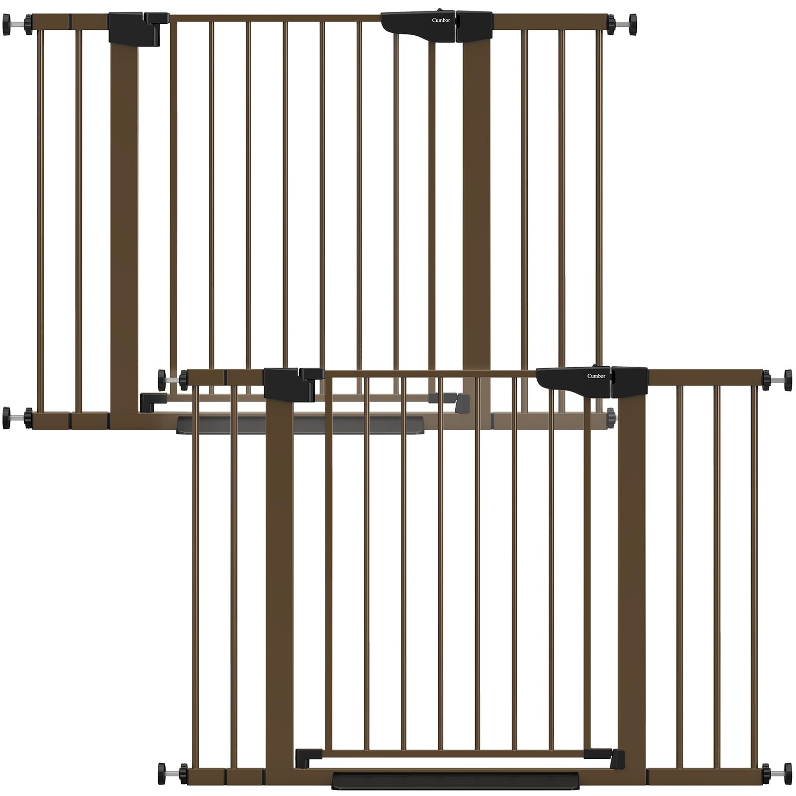 Cumbor Auto-Close Pressure-Mounted Dog Safety Gate