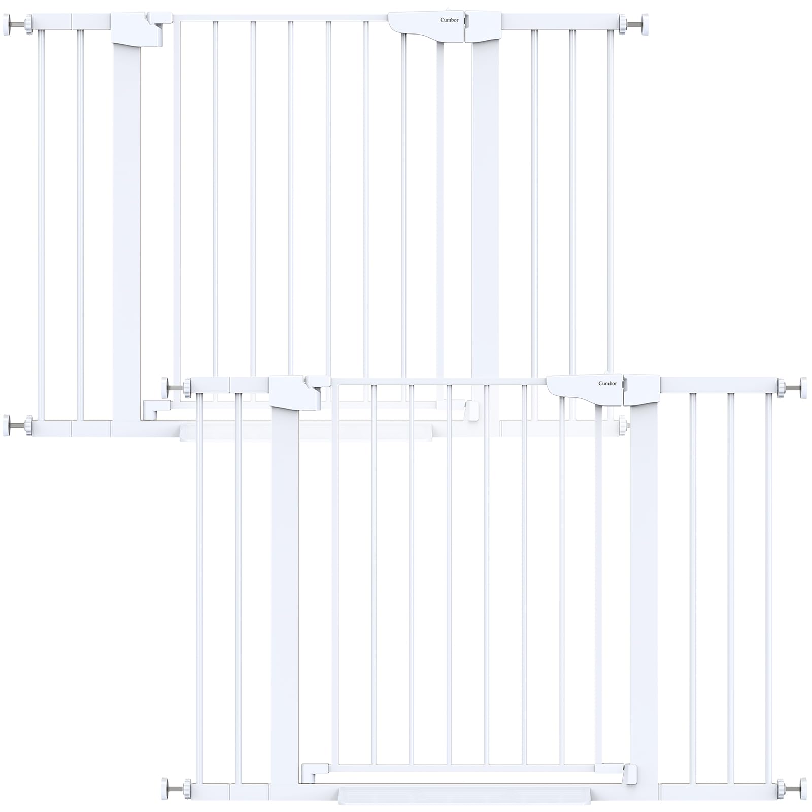 Cumbor Auto-Close Pressure-Mounted Dog Safety Gate
