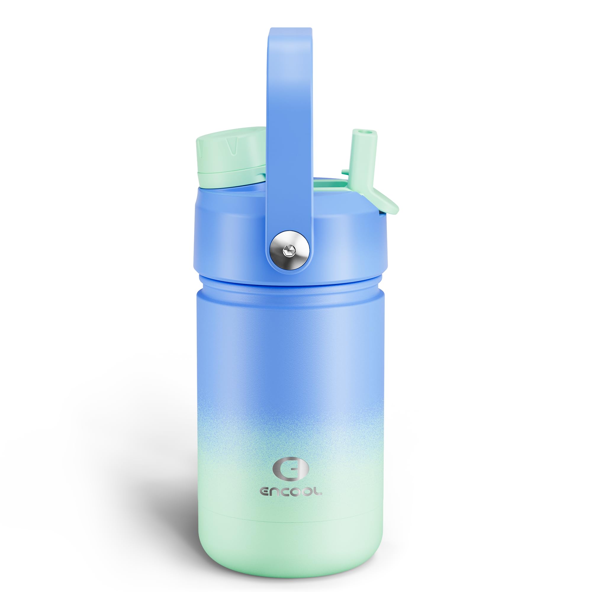 ENCOOL Insulated Dog Water Bottle with Built-In Straw