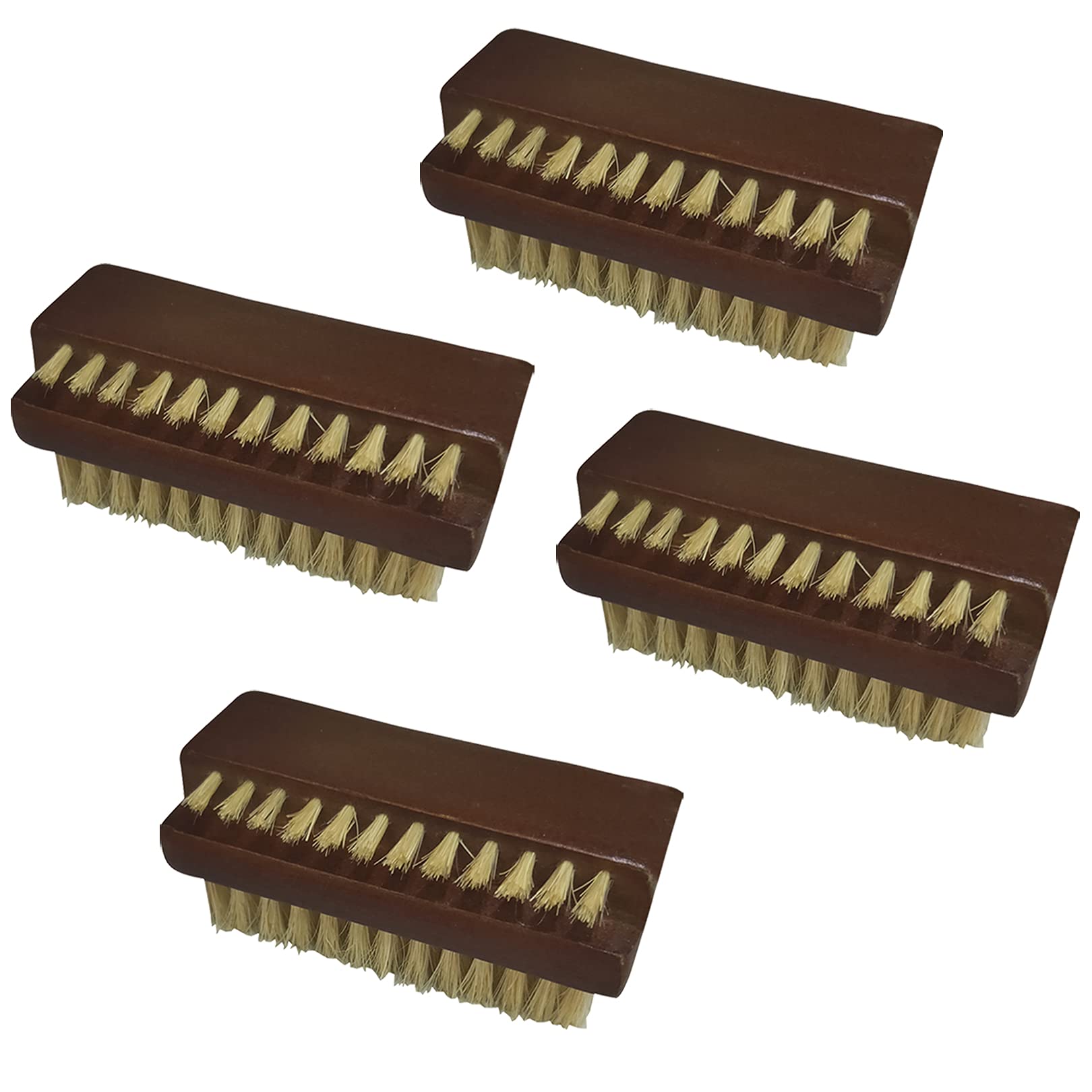 Coralpearl Rosewood Double-Sided Natural Boar Nail Brush