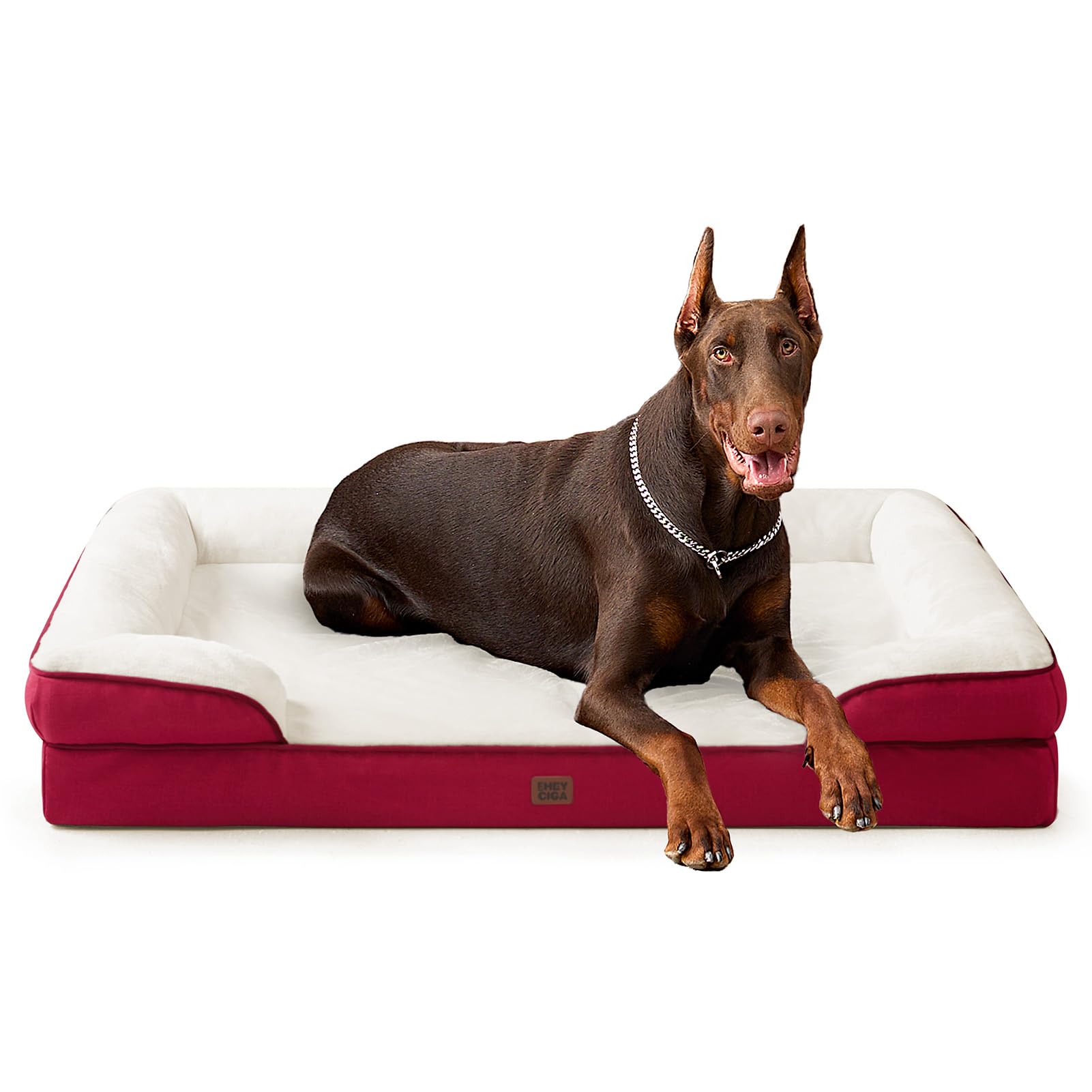 EHEYCIGA Waterproof Orthopedic Memory Foam Dog Bed