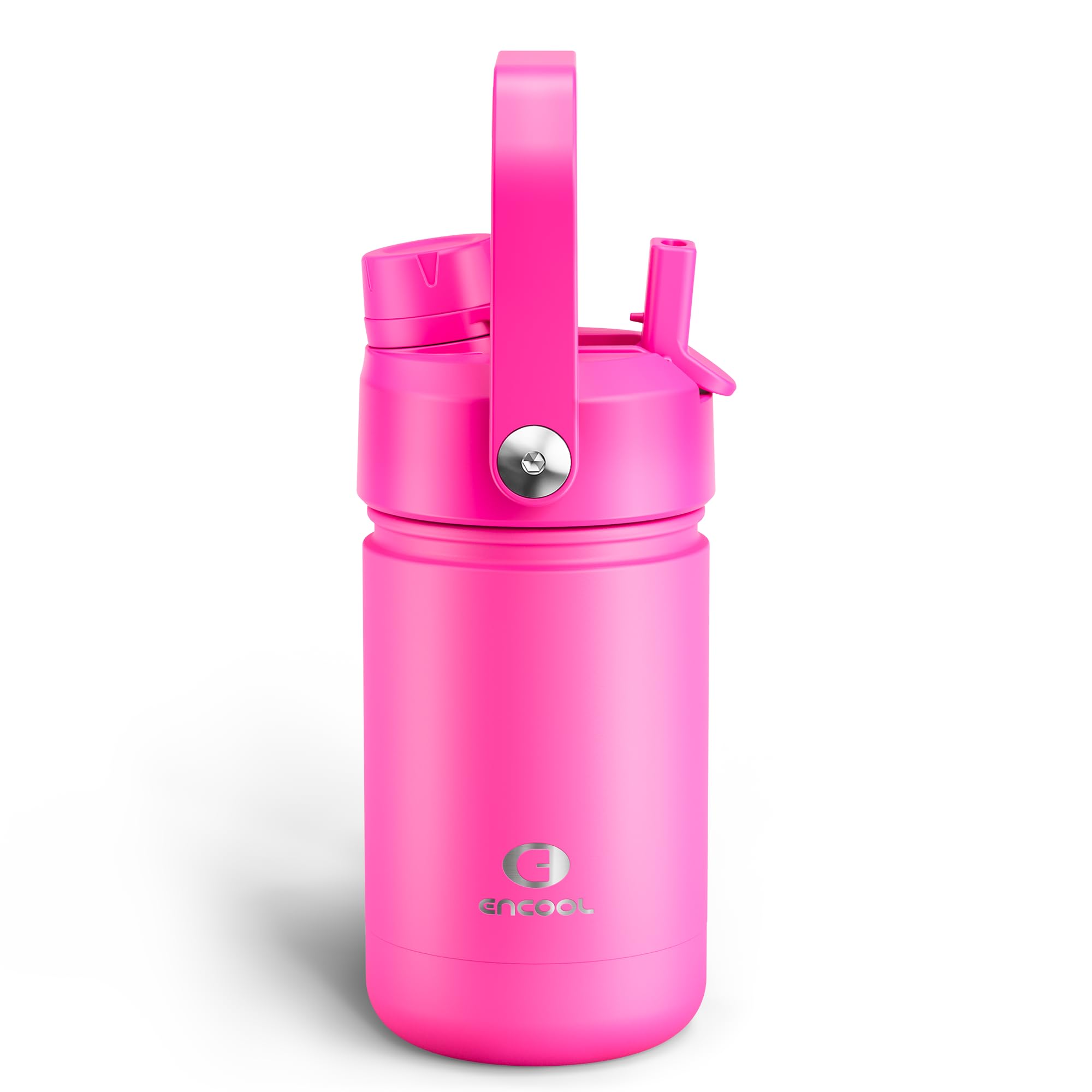 ENCOOL Insulated Dog Water Bottle with Built-In Straw