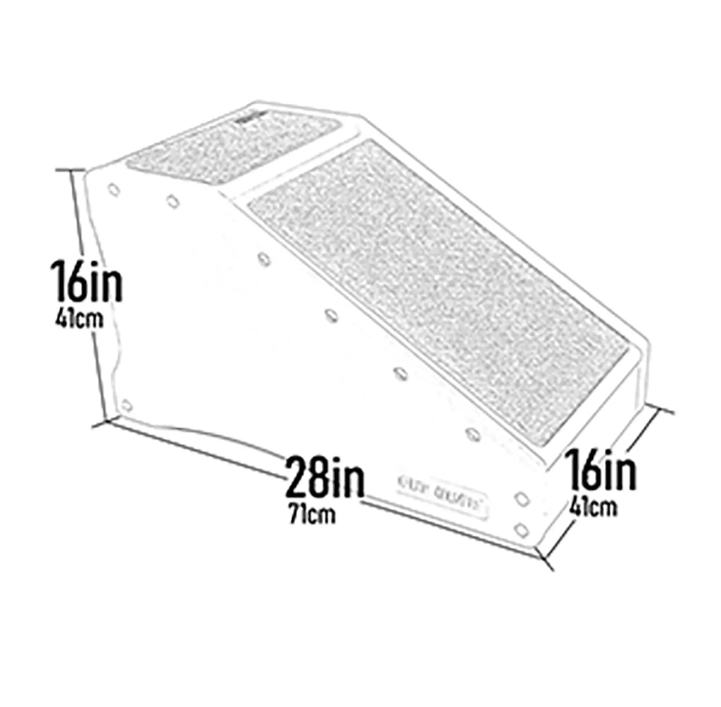 Pet Gear Easy Step II Extra-Wide Pet Stairs for Pets