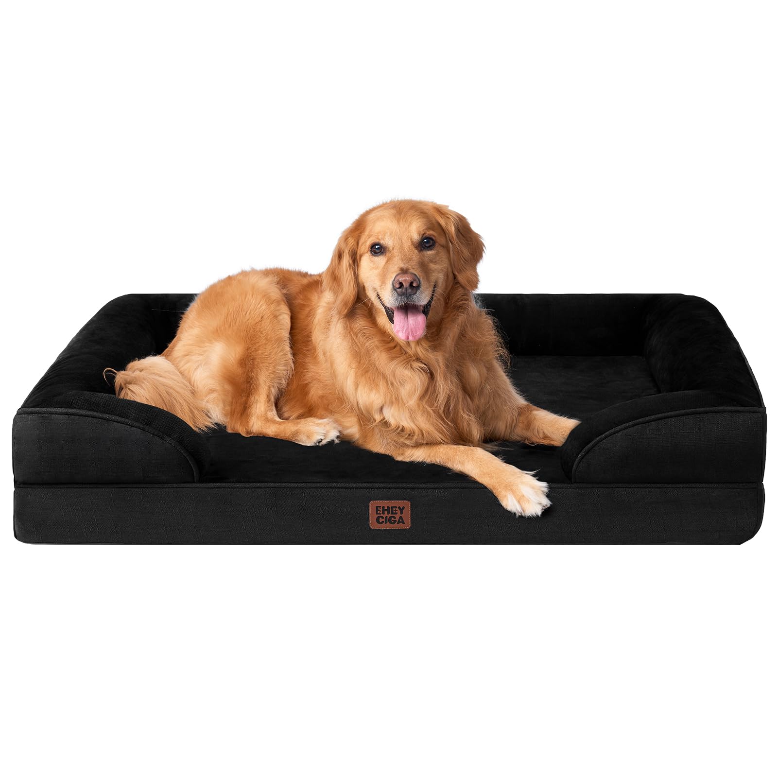 EHEYCIGA Waterproof Orthopedic Memory Foam Dog Bed