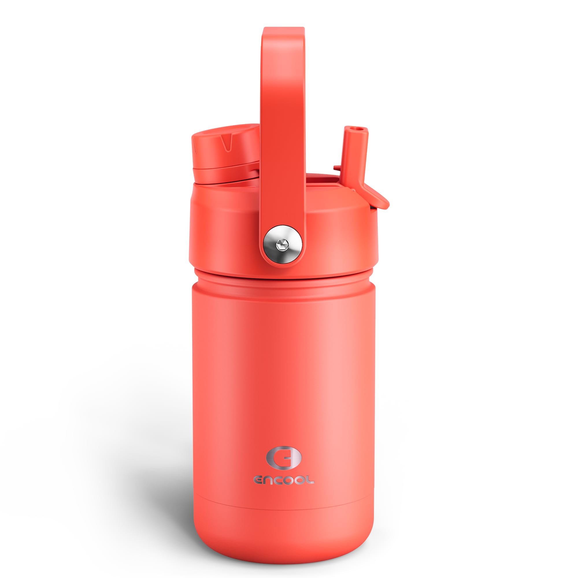 ENCOOL Insulated Dog Water Bottle with Built-In Straw