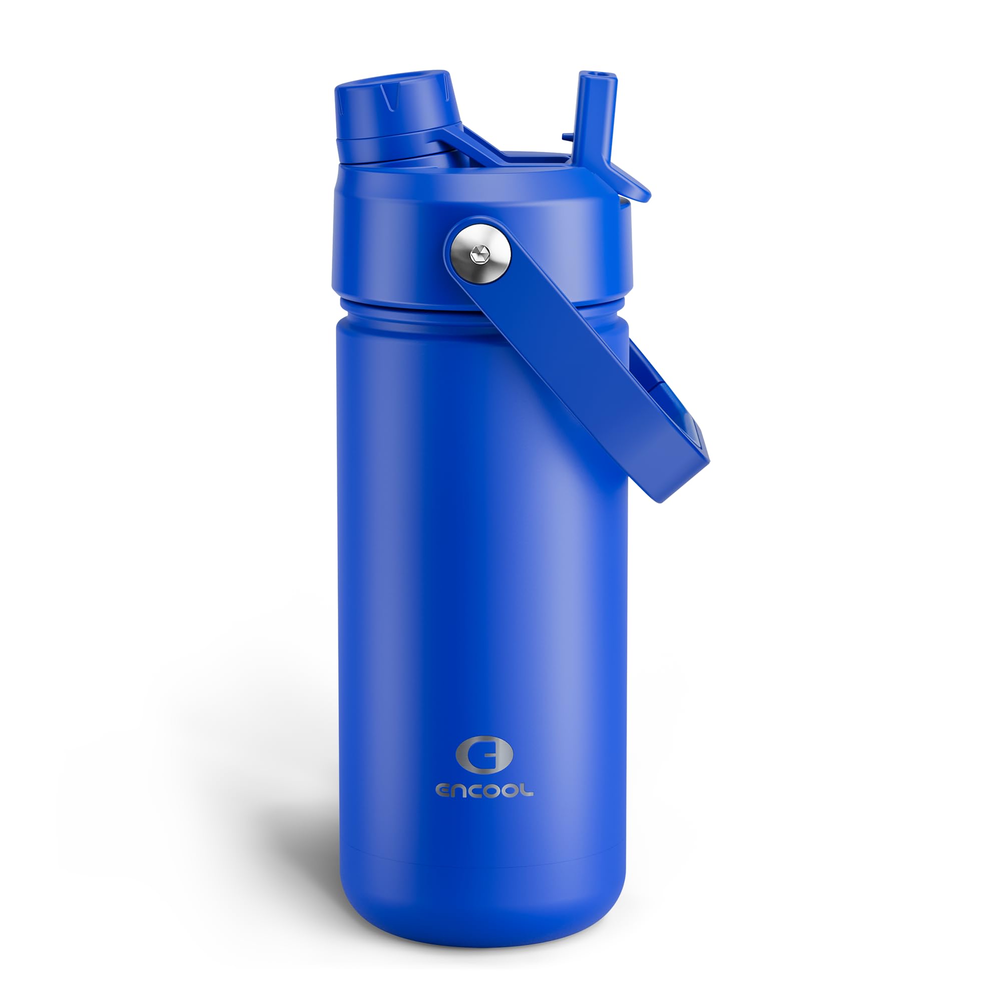 ENCOOL Insulated Dog Water Bottle with Built-In Straw