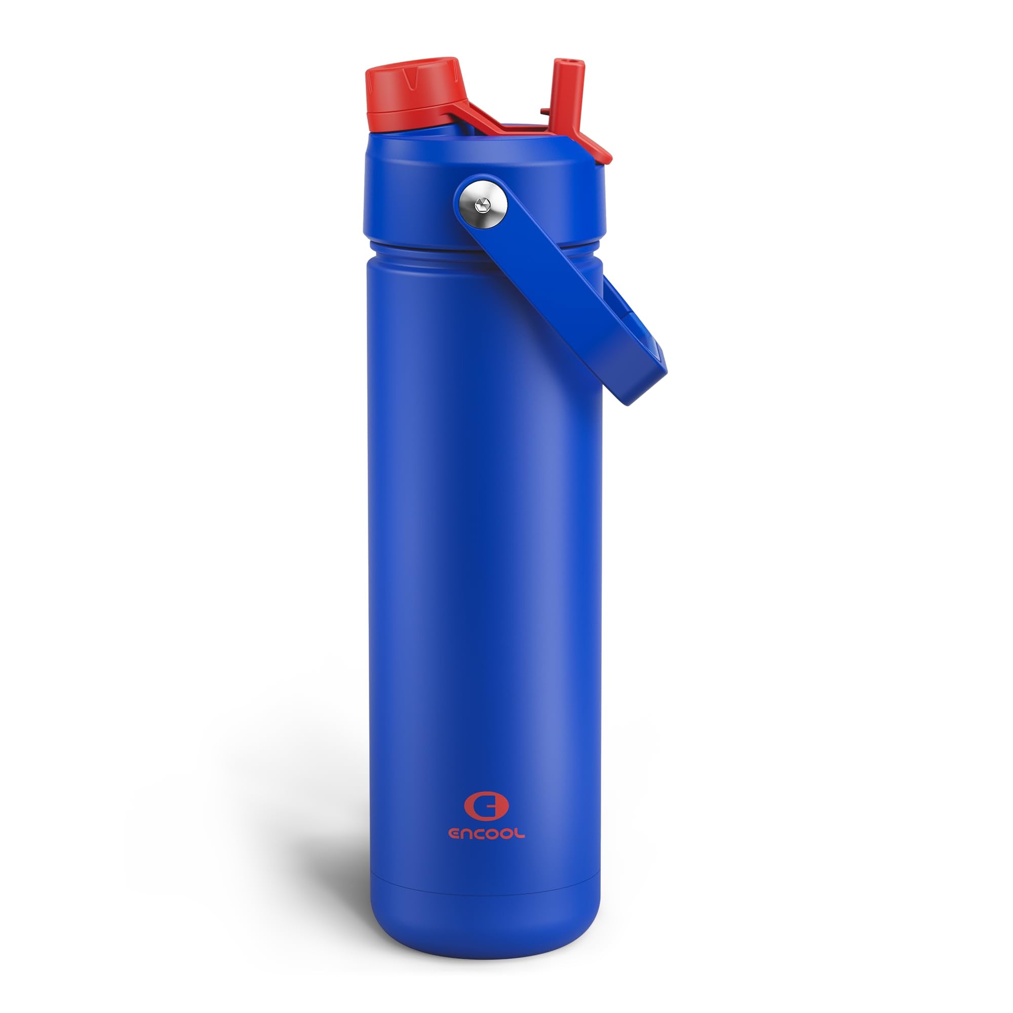 ENCOOL Insulated Dog Water Bottle with Built-In Straw