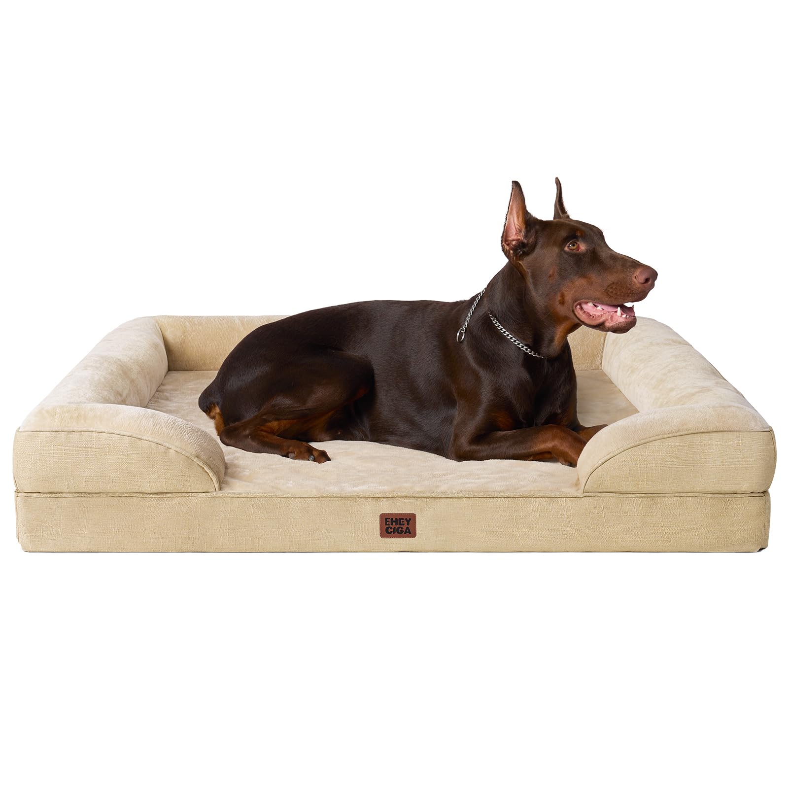 EHEYCIGA Waterproof Orthopedic Memory Foam Dog Bed