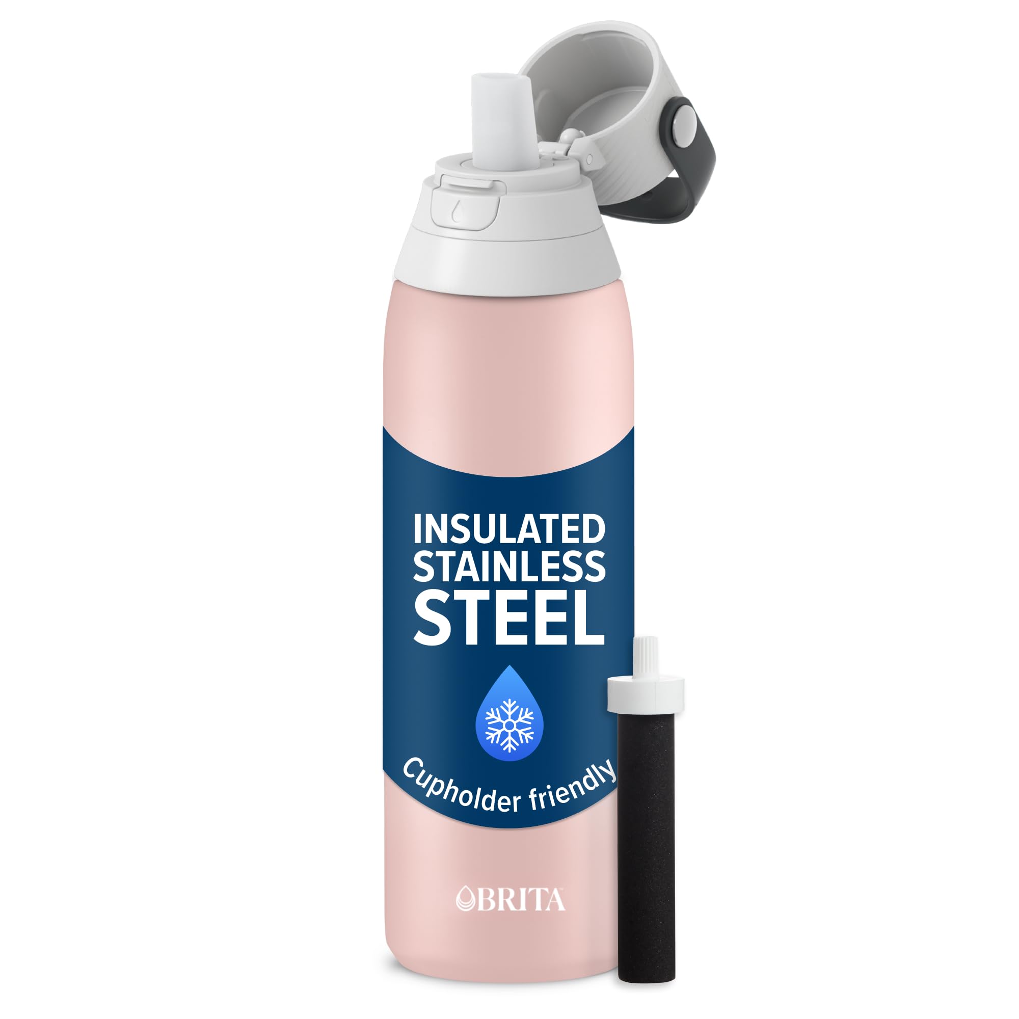 Brita Stainless Steel Insulated Filtering Water Bottle