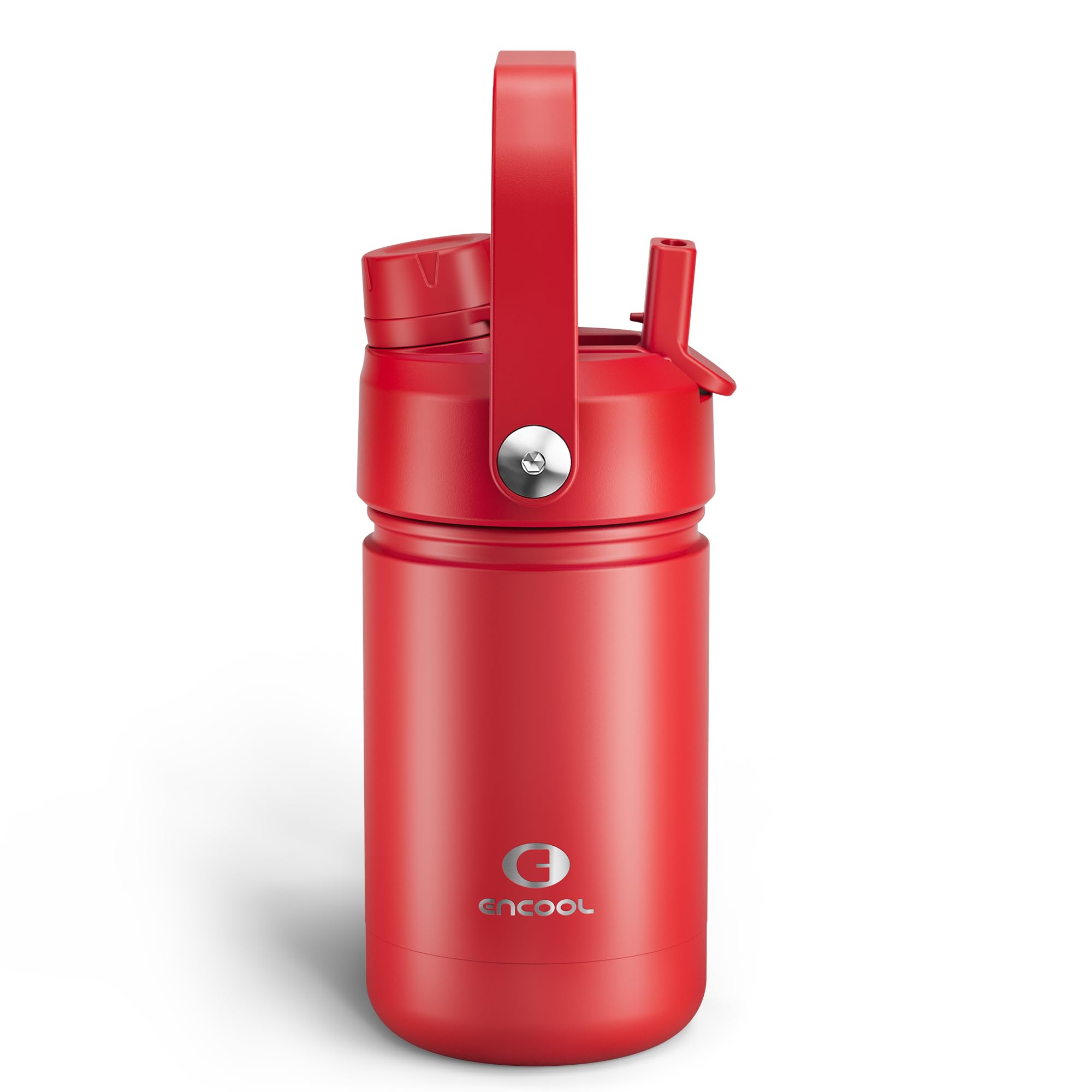 ENCOOL Insulated Dog Water Bottle with Built-In Straw