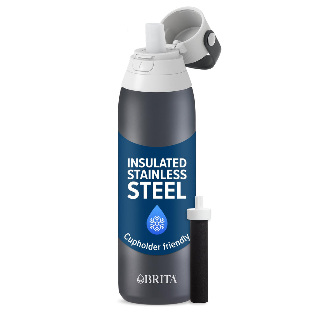 Brita Stainless Steel Insulated Filtering Water Bottle