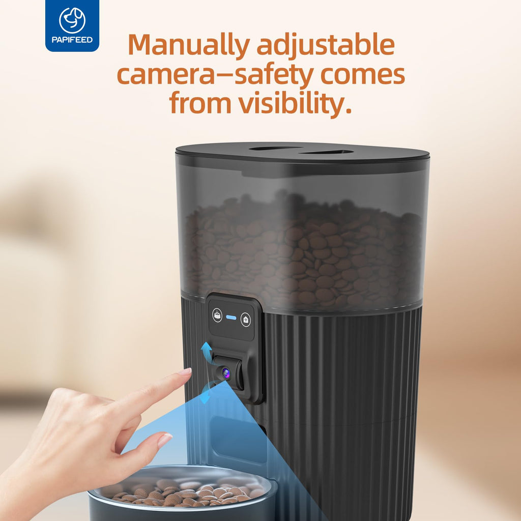 PAPIFEED XRZ Automatic Cat Feeder with Portion Control