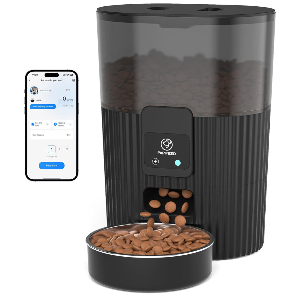 PAPIFEED XRZ Automatic Cat Feeder with Portion Control