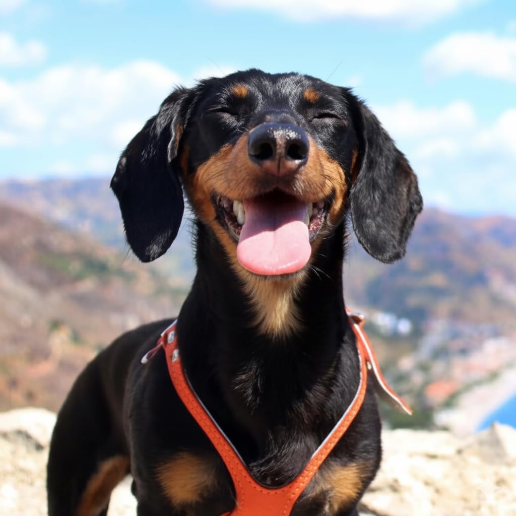 Buddy Belt Choke-Free Leather Dog Harness for Everyday Walks