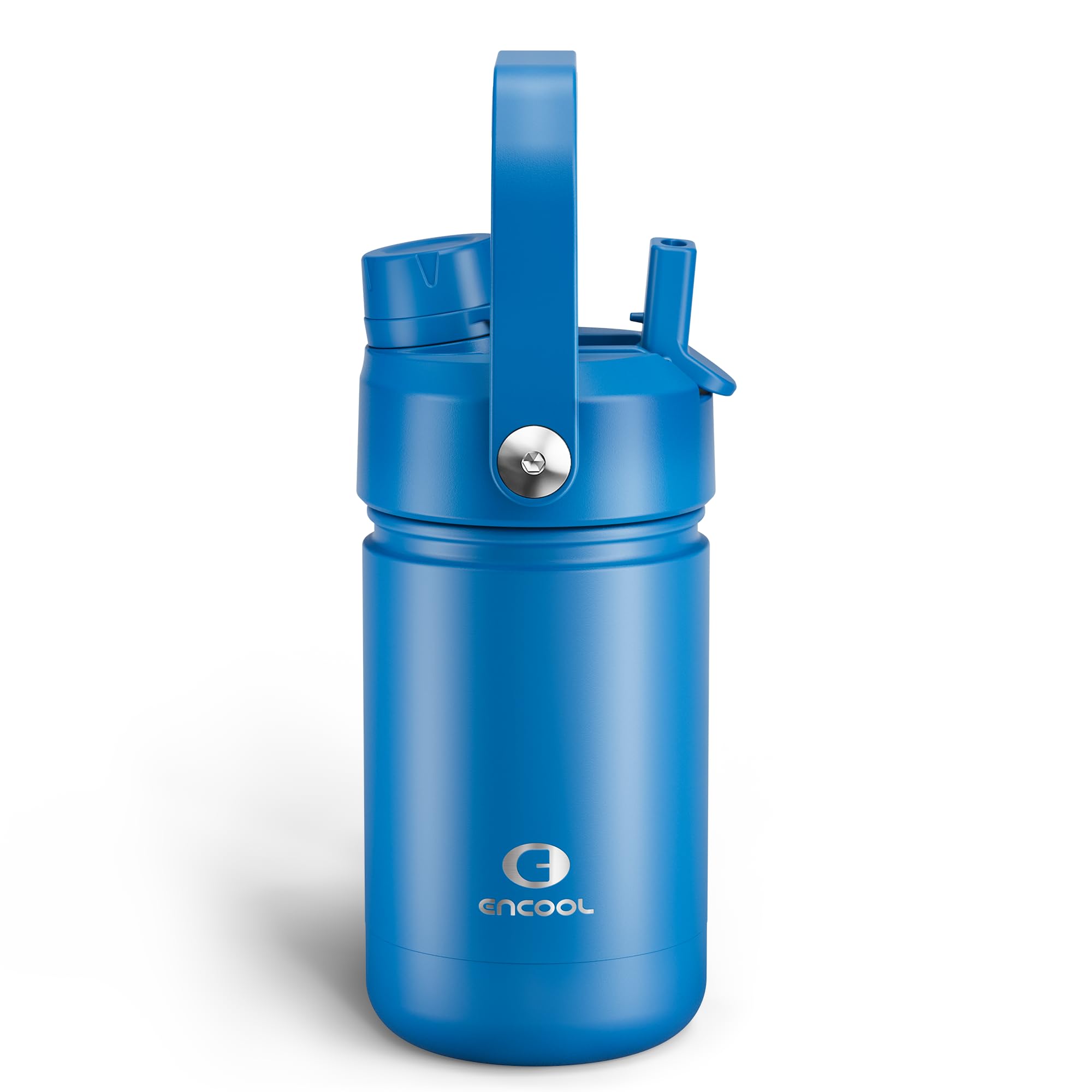 ENCOOL Insulated Dog Water Bottle with Built-In Straw