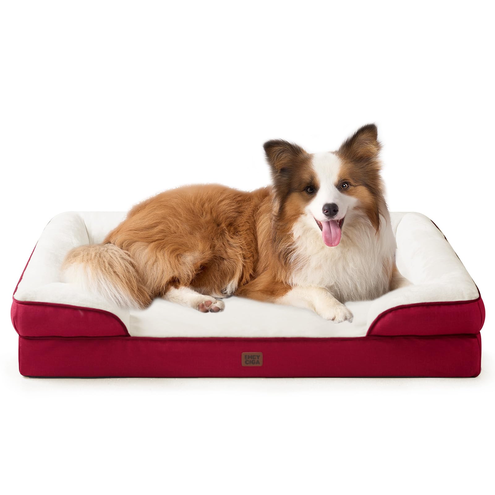 EHEYCIGA Waterproof Orthopedic Memory Foam Dog Bed