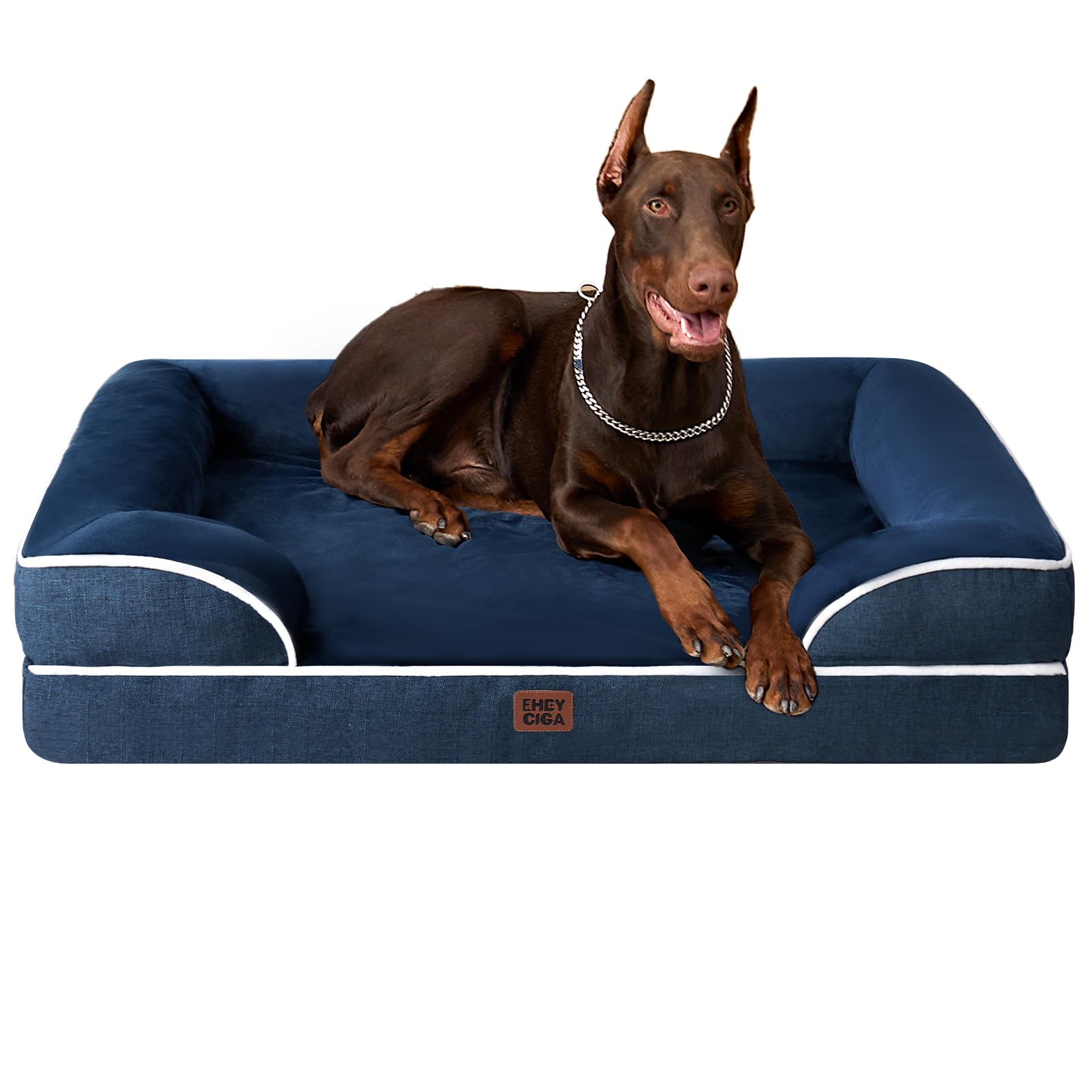 EHEYCIGA Waterproof Orthopedic Memory Foam Dog Bed
