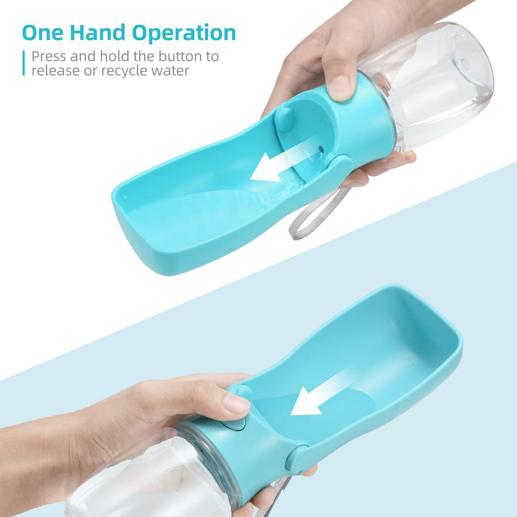 Portable Leak-Proof Dog Water Bottle for Walking
