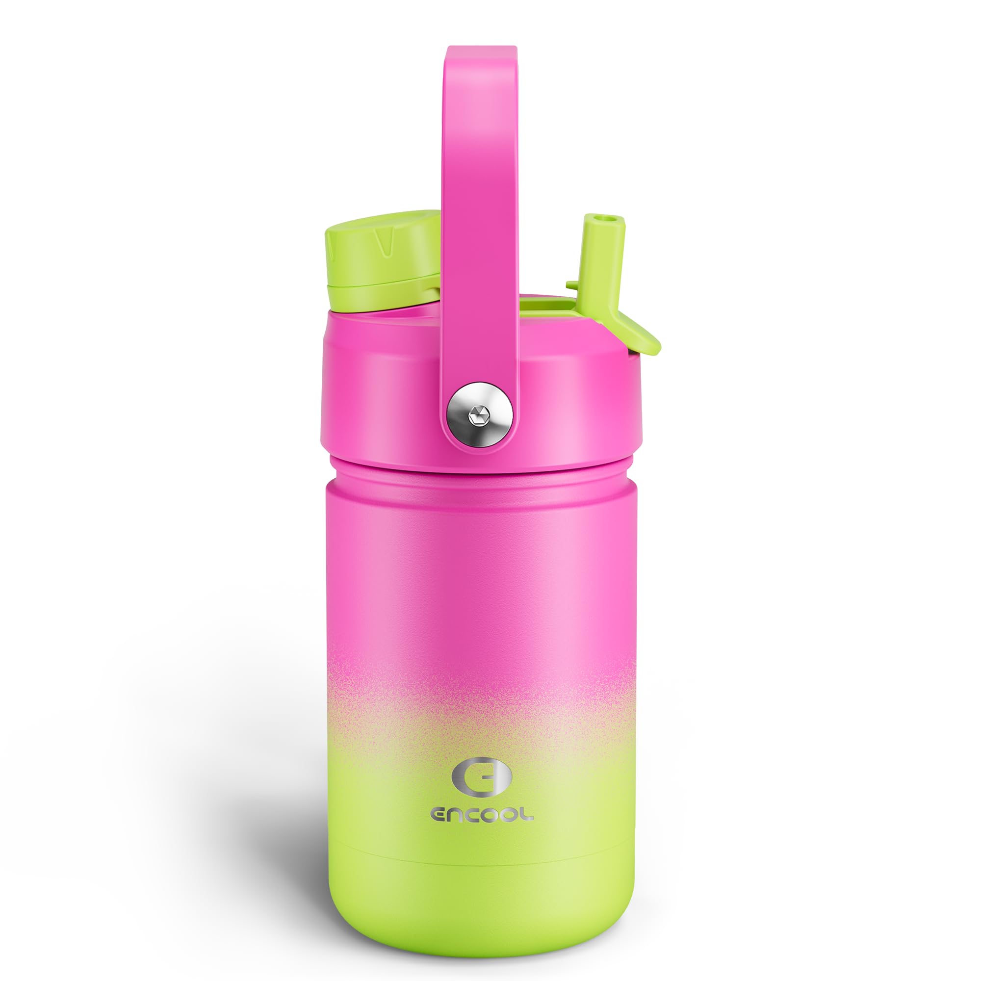 ENCOOL Insulated Dog Water Bottle with Built-In Straw