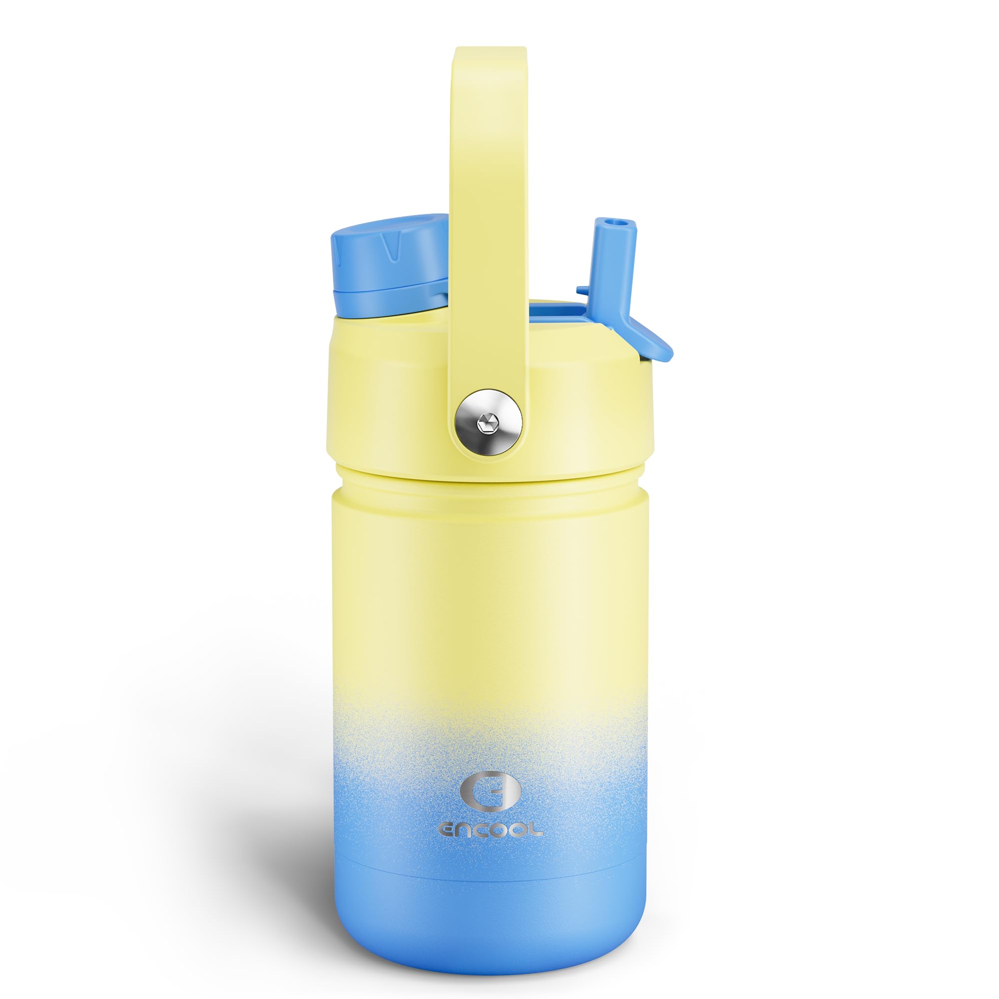 ENCOOL Insulated Dog Water Bottle with Built-In Straw